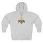 SRV Athletics Zip Hoodie — School Mascot Wolf Sports Hoodie