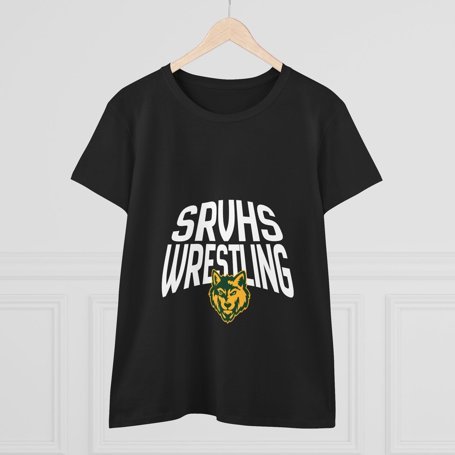 SRVHS Wrestling Women's Tee — School Mascot Team Shirt