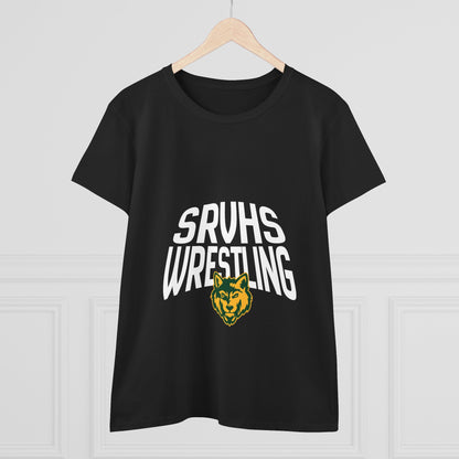 SRVHS Wrestling Women's Tee — School Mascot Team Shirt