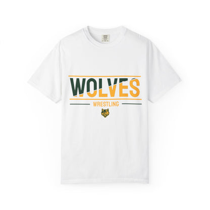 Wolves Wrestling T-Shirt — School Team Spirit Tee