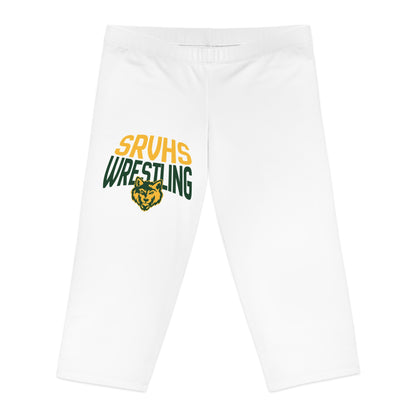 SRVHS Wrestling Women's Capri Leggings — School Spirit Athletic Wear