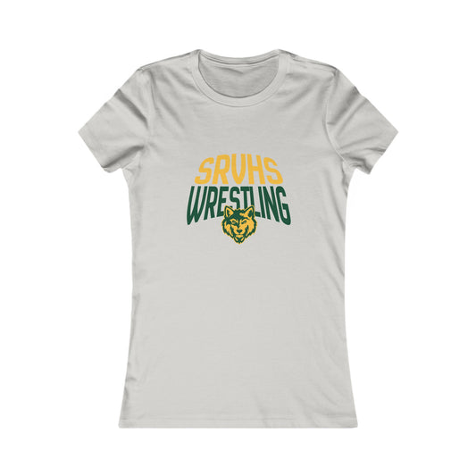 SRVHS Wrestling Women's Tee — School Mascot Team Shirt