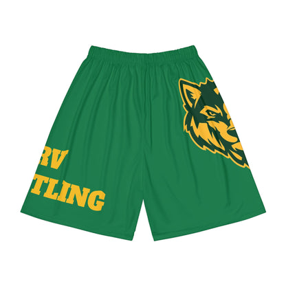 Men’s Sports Shorts Wrestling Green