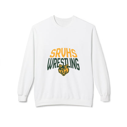 SRVHS Wrestling Crewneck Sweatshirt — School Mascot Pullover