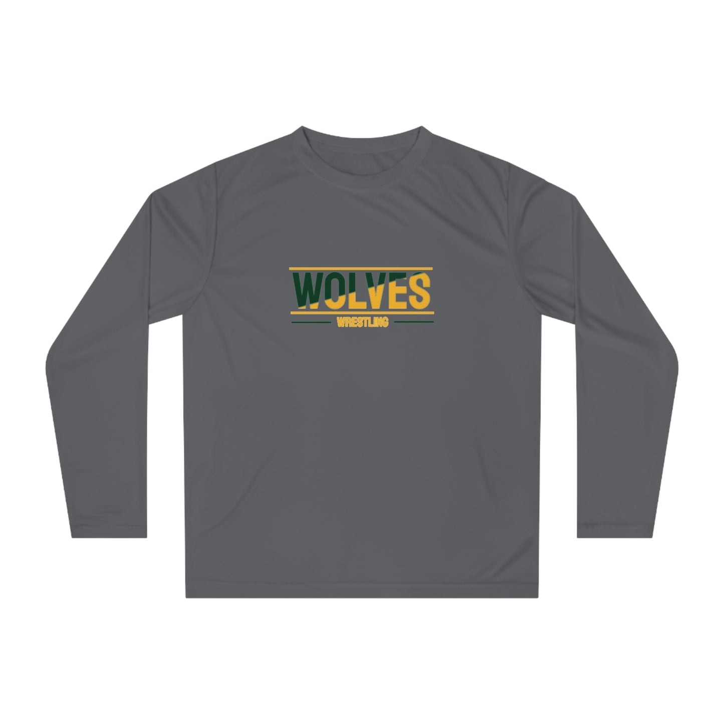Wolves Wrestling Performance Long Sleeve Shirt