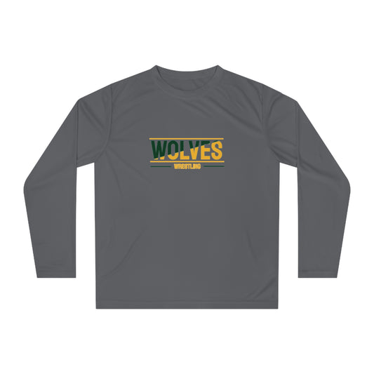 Wolves Wrestling Performance Long Sleeve Shirt