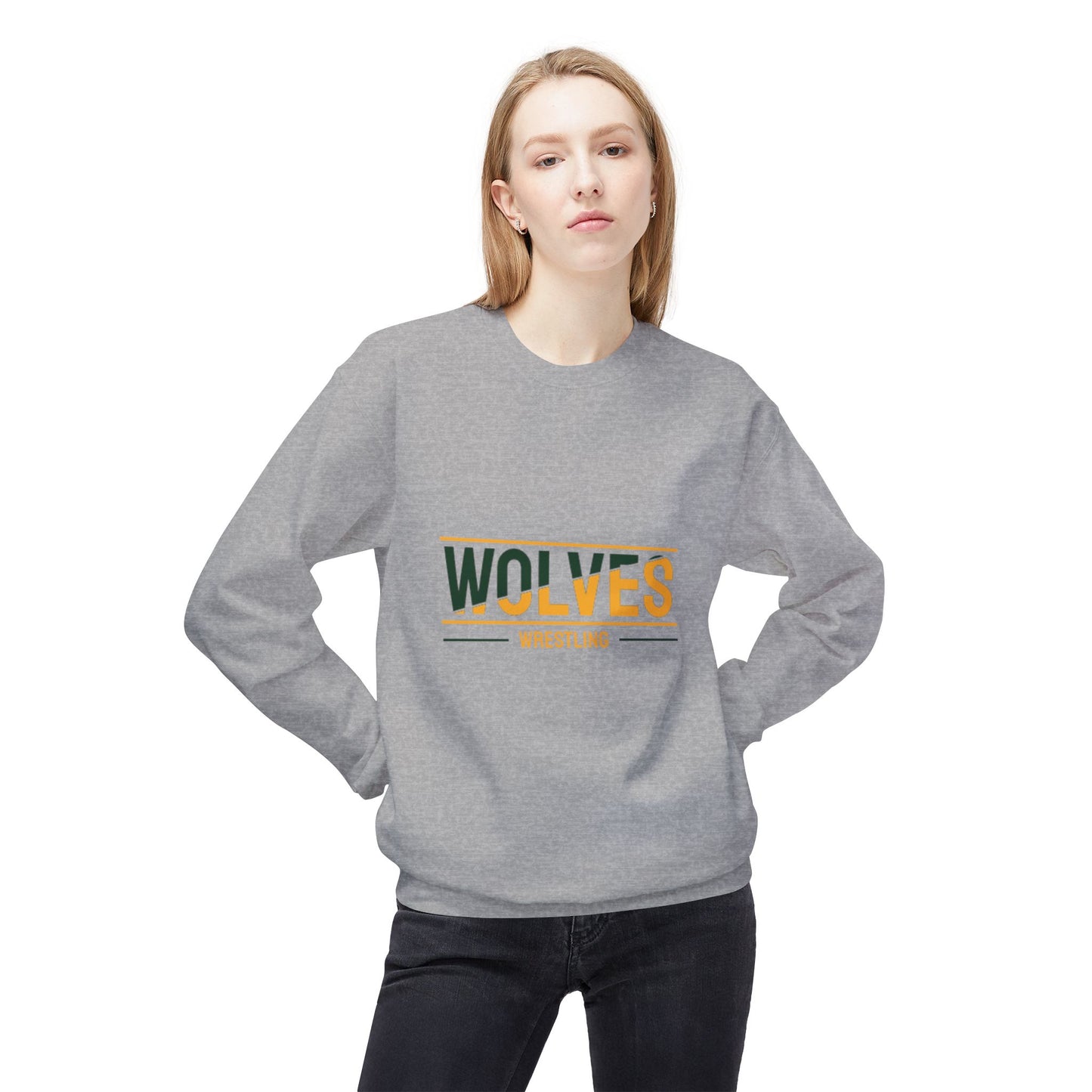 Unisex Midweight Softstyle Fleece Crewneck Sweatshirt