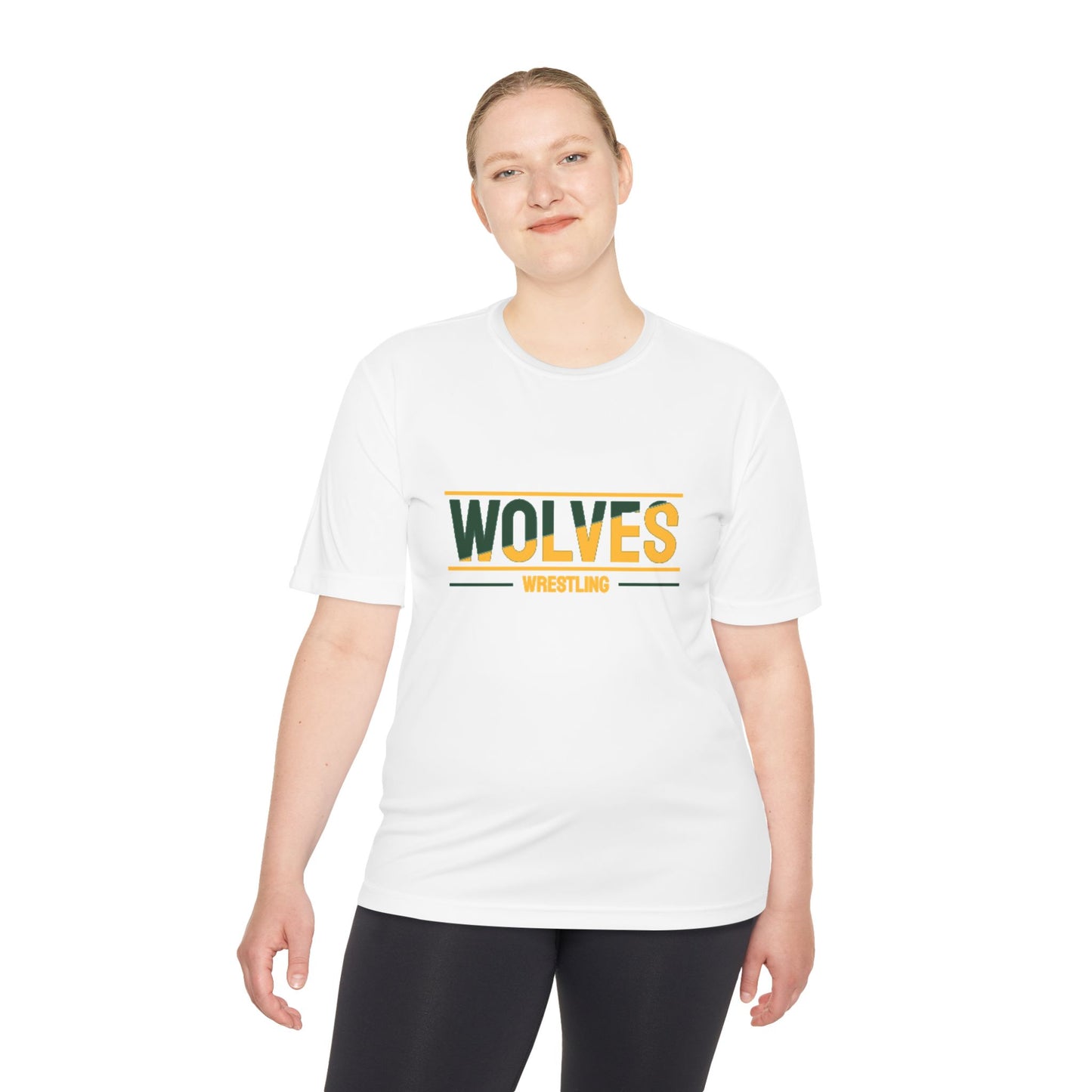 Wolves Wrestling Moisture-Wicking Tee