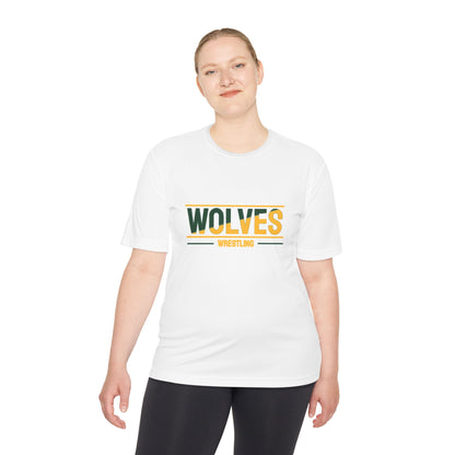 Wolves Wrestling Moisture-Wicking Tee