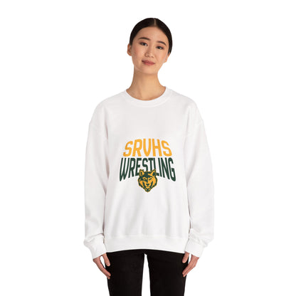 SRVHS Wrestling Crewneck Sweatshirt – School Team Mascot Pullover