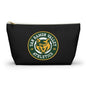 San Ramon Valley Athletics Wolf Logo Accessory Pouch — T‑Bottom Makeup & Gear Bag