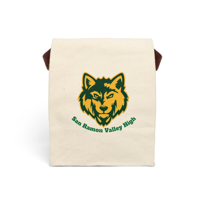 Canvas Lunch Bag With Strap