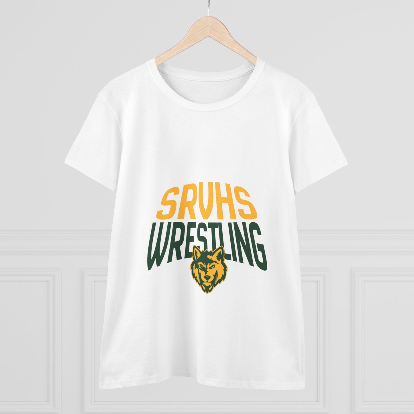 SRVHS Wrestling Women's Tee — School Mascot Team Shirt