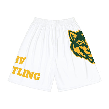 Men’s Sports Shorts Wrestling White
