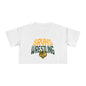 SRVHS Wrestling Women's Crop Tee - School Team Spirit Short Sleeve Top