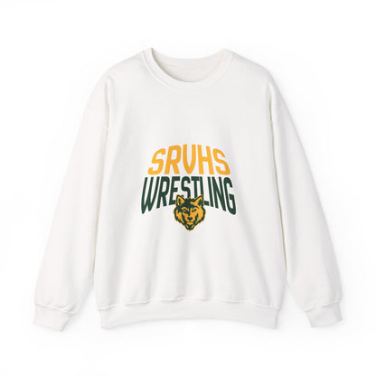 SRVHS Wrestling Crewneck Sweatshirt – School Team Mascot Pullover