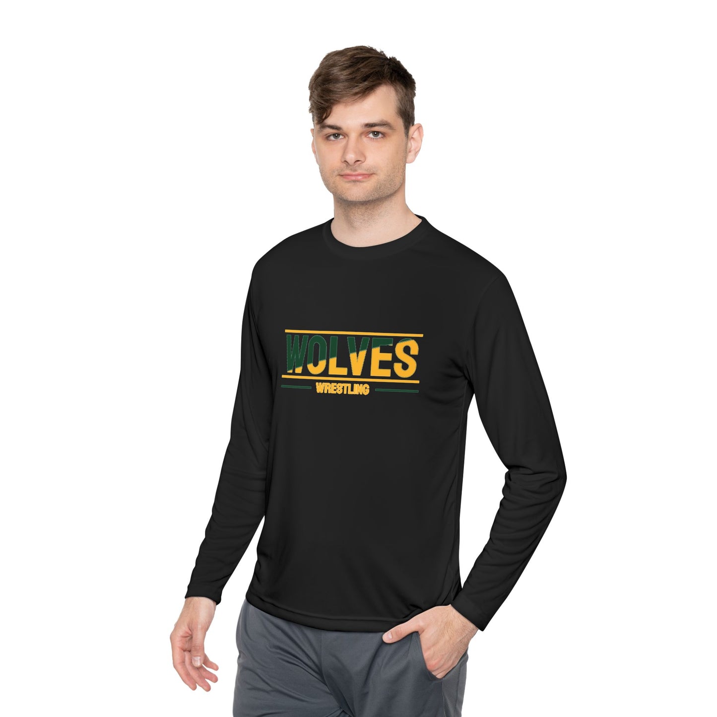 Wolves Wrestling Long Sleeve Tee – Team Spirit Athletic Shirt