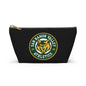 San Ramon Valley Athletics Wolf Logo Accessory Pouch — T‑Bottom Makeup & Gear Bag