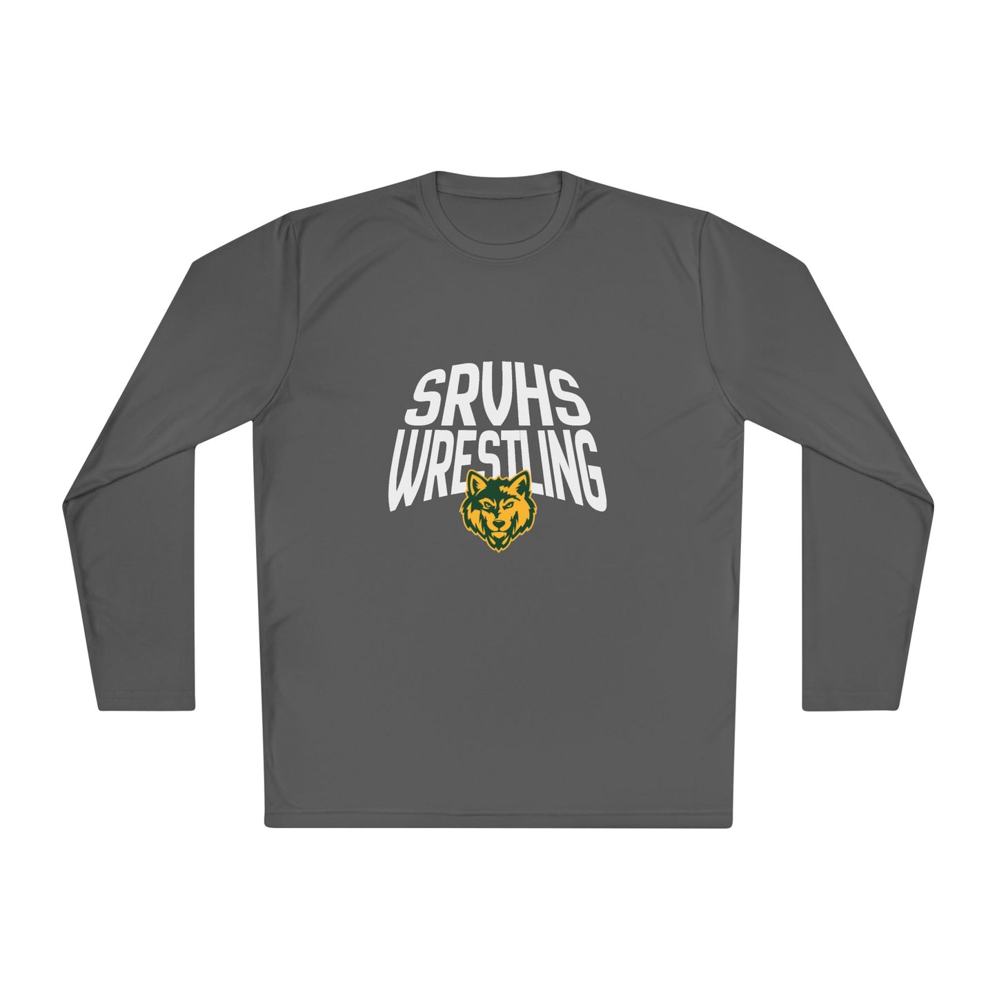 SRVHS Wrestling Long Sleeve Tee — School Team Wrestling Shirt