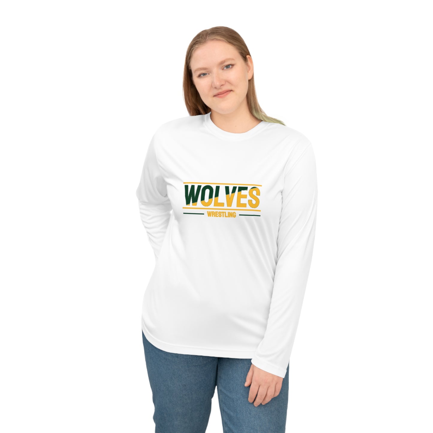 Wolves Wrestling Performance Long Sleeve Shirt