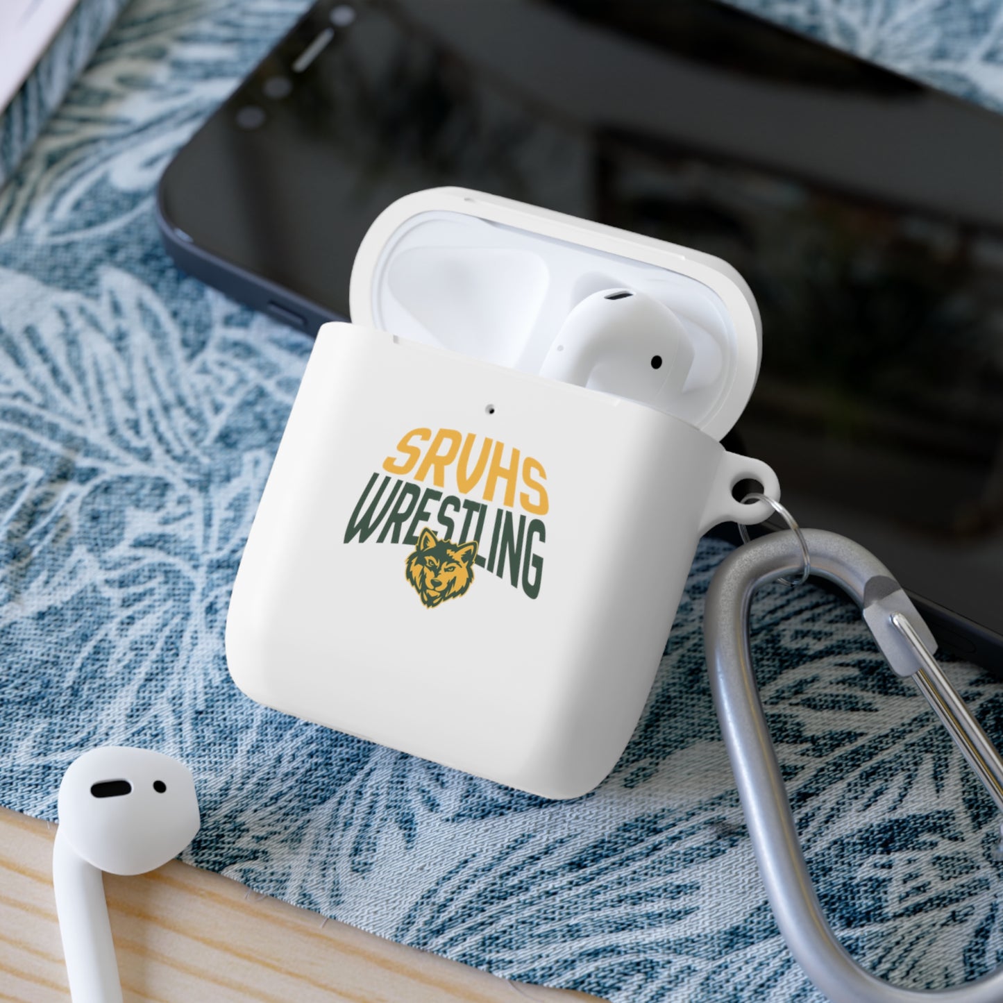 AirPods Case — San Ramon Valley Athletics 'House of Champions' Logo