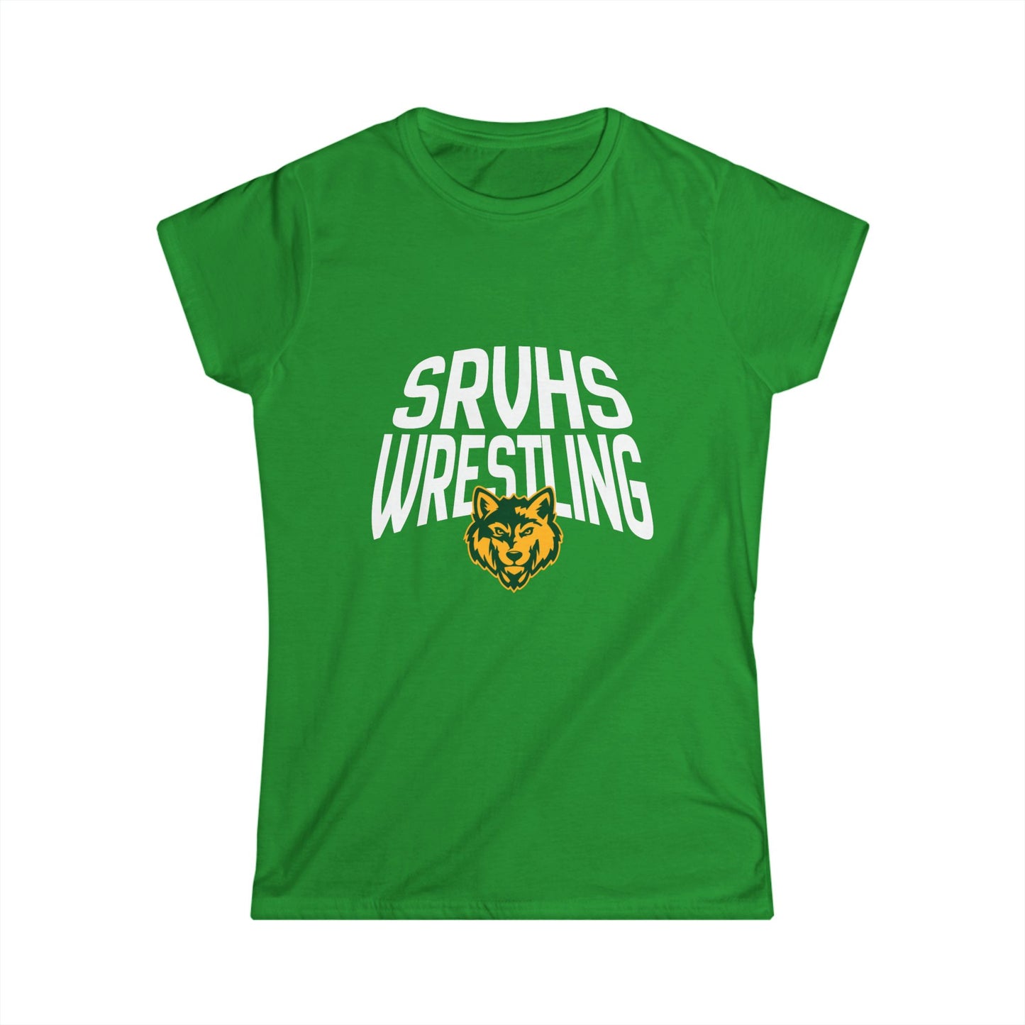 SRVHS Wrestling Women's Tee — Vintage Mascot Team Shirt